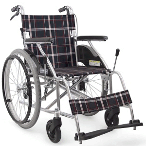 カワムラサイクルエコノミー車椅子KV22-40SBサイズ300