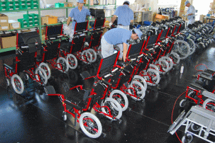 カワムラサイクル　神戸第二工場　車椅子　ISO9001
